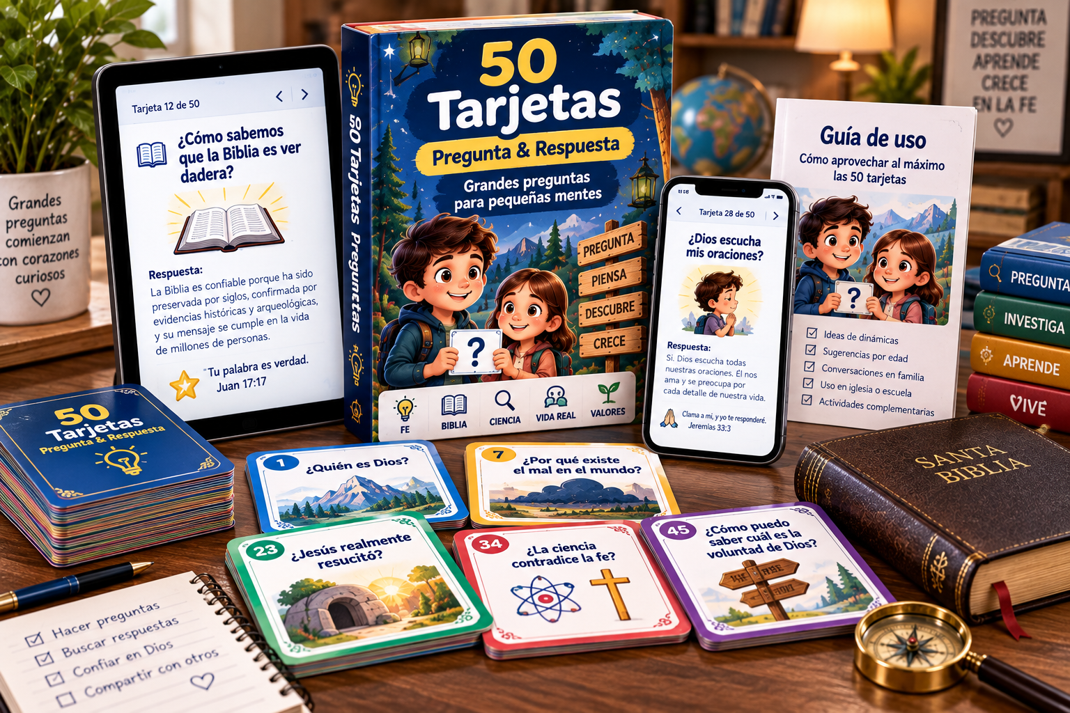50 Tarjetas Pregunta y Respuesta