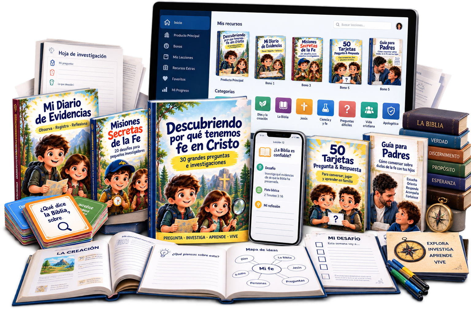 Descubriendo por qué tenemos fe en Cristo - kit digital